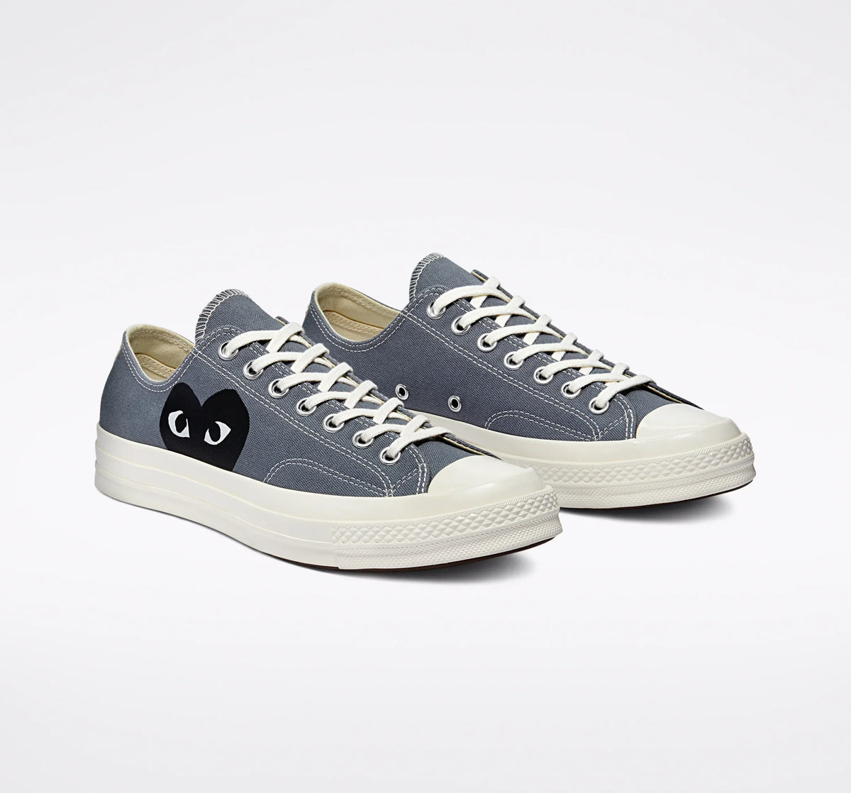 Comme des Garcons Play x Converse Chuck Taylor All Star 70 Low Grey