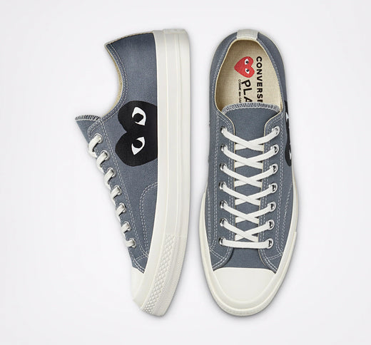 Comme des Garcons Play x Converse Chuck Taylor All Star 70 Low Grey