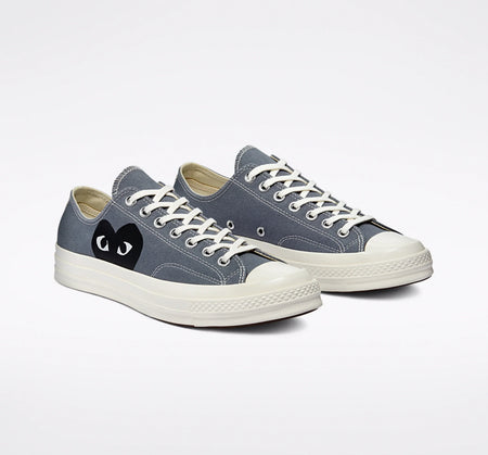 Comme des Garcons Play x Converse Chuck Taylor All Star 70 Low Grey